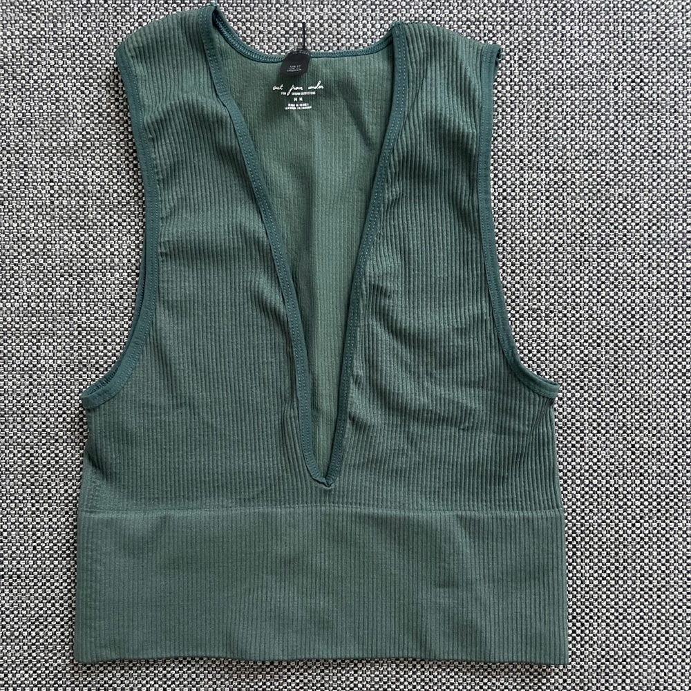 Urban Outfitters Plunge Crop Top